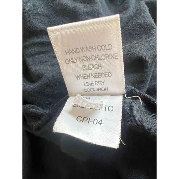 Xhilaration Black Bohemian Racerback Tanktop With Beaded Neckline Size S - Picture 8 of 8